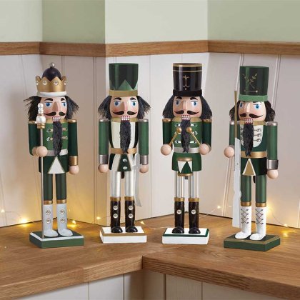 Three Kings Green Grenadiers Nutcracker - Assorted