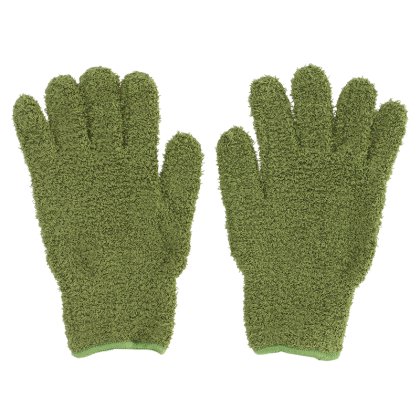 Fallen Fruits Green Plant Dust Gloves