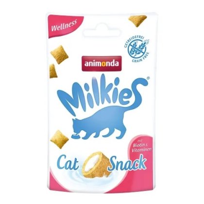 Su-Bridge Animonda Milkies Crunchy Cat Snacks Wellness 30gm