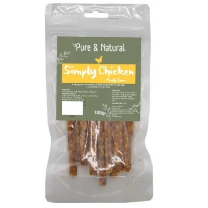 Pure & Natural Meat Sticks Chicken - 100gm