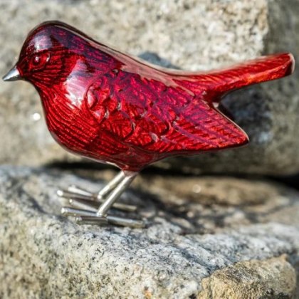 Tilnar Brushed Red Robin - 12.5cm