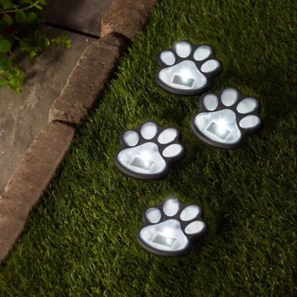 Smart Garden Solar PetPaws Stake - 4pk