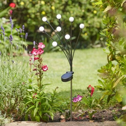 Smart Garden 8-Stem GloGlobes Multi Coloured, Stake Light