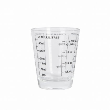 KitchenCraft Glass Mini Measure 50ml