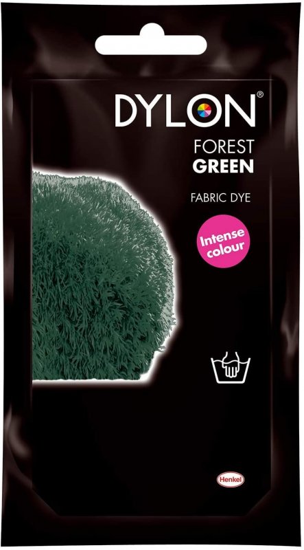 Dylon Fabric Dye for Hand Use - Forest Green