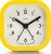 Acctim Robyn Square Alarm Clock - Daisy