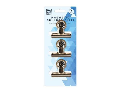 The Box Everyday Magnetic Bulldog Clips 3pk