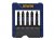 Irwin Phillips/Pozi/TORX Impact Screwdriver Pocket Bit Set, 5 Piece