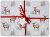 Cooksmart Christmas Stag Placemats (Set of 4)