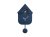 Karlsson Wall Clock Modern Cuckoo - Dark Blue