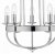 Dar Heythrope 5 Light Pendant Polished Nickel