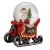 Three Kings Santa Sleigh SnowSphere 8cm - Assorted