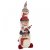 Three Kings Seasonal Plush Decor Frosty Stack Doorstop