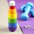 Puckator Reusable Stainless Steel Hot & Cold Thermal Insulated Drinks Bottle 500ml - Somewhere Rainbow