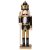 Three Kings Black & Gold Nutcracker Large - Assorted