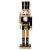 Three Kings Black & Gold Nutcracker Large - Assorted