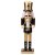 Three Kings Black & Gold Nutcracker Large - Assorted