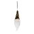 Three Kings Seasonal Plush Decor Gonklet Pendant - Black & Gold