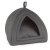 Zoon Velvet Cat Igloo - Slate