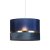 Oaks Lighting Thun Drum Non-Electric Pendant Navy