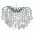 Oaks Lighting Dacia Non-Electric Pendant Large Chrome