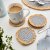 Cooksmart Coastal Set of 4 Coasters - Seagrass & Cotton Rope