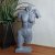 TORSO SCULPTURE Elur Aluminium Ornament 38cm Grey Shimmer