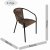 TOBAGO SQUARE 60cm Set - 4 x SAN REMO Chair