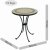 HENLEY 60cm Bistro Table with 2 SAN REMO Chairs Set