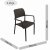 LIBECCIO Dining Table with 8 BORA Chair Set Anthracite