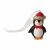 Giftware Trading Ceramic Penguin Tree Decoration with Glitter