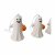 Giftware Trading Ceramic Ghost Hanging Decoration 7cm