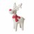 Giftware Trading Standing Reindeer with Scarf 6 x 10cm