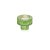 Premier Decorations 7cm Glass Tealight Holder - Green