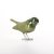 Tilnar Art Brushed Lime Robin - 12.5 cm