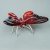 Tilnar Art Brushed Red Butterfly Large - 19 cm