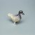 Tilnar Art Brushed Silver Duck Small - 9 cm