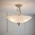 Welles 3light Flush ceiling light