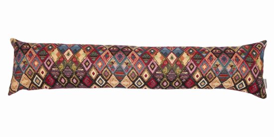 Hines of Oxford Inca Geometric Woven Draught Excluder