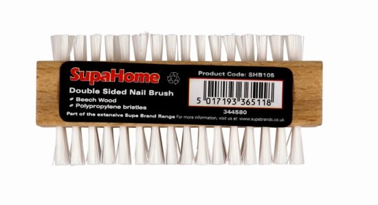 SupaHome Deluxe Wood Nail Brush