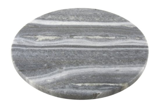 Apollo Round Black Marble Board - 30cm