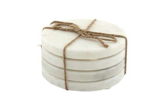 Apollo Marble Coaster - White