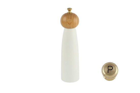 Apollo Cream Pepper Mill - 25cm