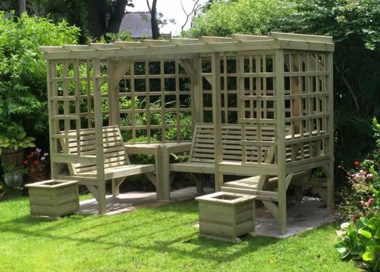 Churnet Valley Riviera Arbour at Barnitts Online Store, UK | Barnitts