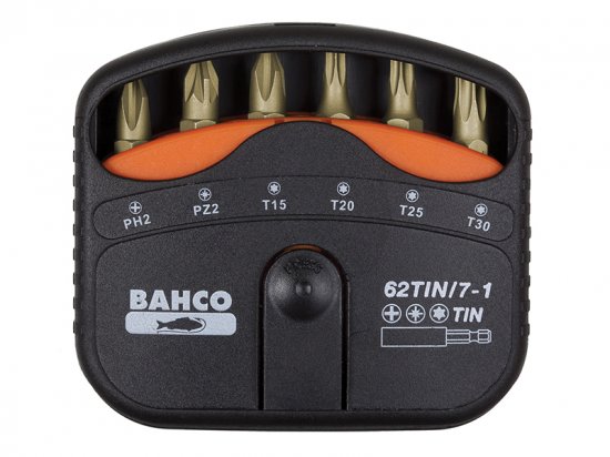 Bahco 62TIN/7-1 TiN Bit Set 7 Piece