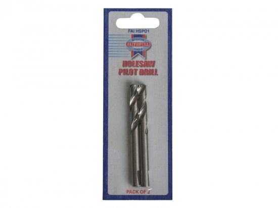 Faithfull Holesaw Pilot Drills 75mm (Pack 2)