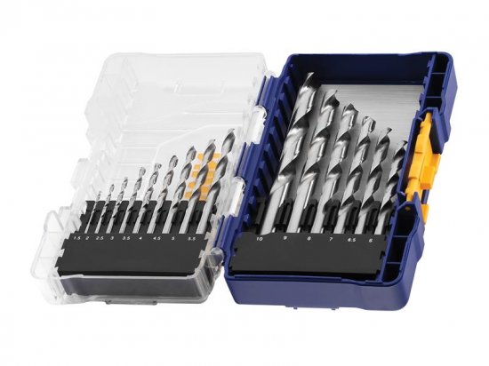 Irwin HSS Pro Drill Bit Set, 15 Piece