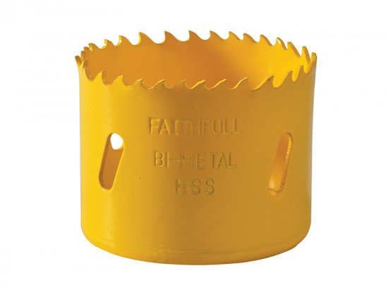 Faithfull Bi-Metal Cobalt Holesaw 64mm