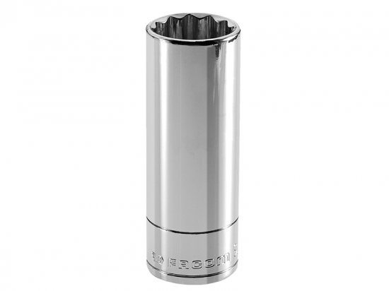 Facom Bi-Hexagon Deep Socket 3/8in Drive 19mm