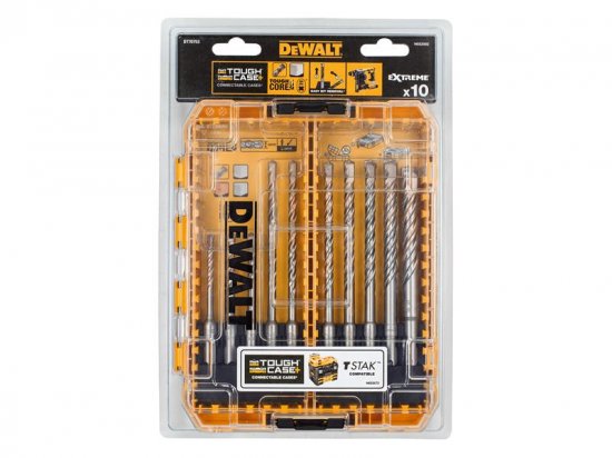 DeWalt SDS Plus Extreme 2 Drill Bit Set, 10 Piece